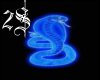 ~2s~ blue snakeskine
