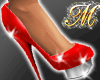 ^MQ^ Red Wedding Shoes