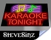 Karoke sign