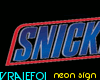 VF-Snickers- neon sign