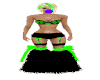 Neon Sexy Rave Outfit