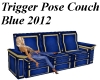 Trigger Pose Couch Blue
