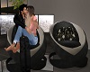 Kiss Me  Oval Chair