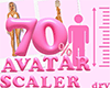 70% Avatar Scaler