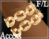 A.Gold Chain Bracelet FL