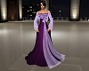 (S)Purple gown lace
