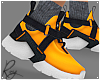 Orange Athletic Shoes