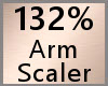 Arm Scaler 132% F A