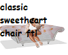classic sweetheart chair