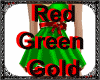 Holiday Red/Green/Gold 