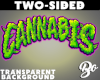 *BO 2-SIDED 420 SIGN