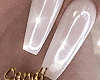 Pearl White Nails