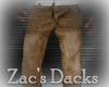 [ZAC] Brown Jeans