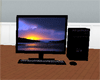 sunset desktop pc