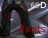 {69D} X-Squad Pants RED