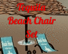 Tequila Beach Chair Set