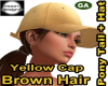 BrownPonytail YellowCap