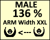 Arm Scaler XXL 136% Male