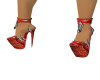 1 red hard shoes