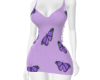 purpple butterfly dress