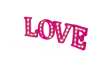 Pink Marquee Love Sign