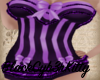 ~S. purp corset