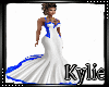 Royal Blue WeddingDress
