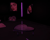 neon heart table