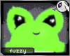 ~Dc) Fuzzy Frog Hat
