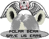 Polar Bear Save Us Ears