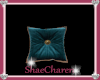 Teal Treehouse Pillow