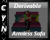 Derivable Armless SofaPs