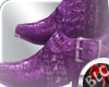(BL)Purple boots