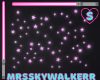 Kawaii Pink Glow Stars