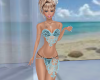Baby Blue Bikini Pareo