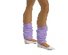 lilac/purp leg warmers