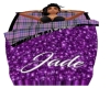 Purple sleeping bag Jade