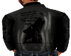 Wolf  Leather Jacket
