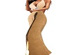 *A*CREAM BALLGOWN