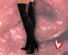 Lace-up Thigh High Boots