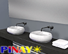 Black Double Bath Vanity