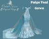 Paige Teal Gown