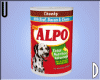 UD Tin of Dog food Alpo