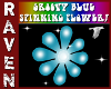 BLUE SPINNING FLOWER!