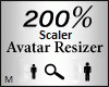 Avi Scaler 200% M/F