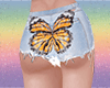 Short Jeans Butterfly