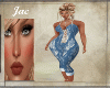 J~DENIM FLORAL JUMP SUIT