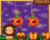 Kids Earring Pumpkin Ani