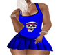 vestido azul