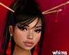 Sexy Kiko Hair Pins Red